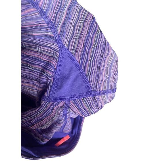 Lululemon Inspire Crop ll Capri leggings Space Dye Purple 6 - Picture 5 of 16